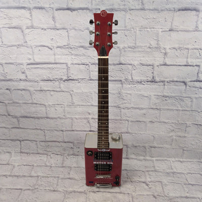 Bohemian Guitars Oil Can Guitar Dual Humbucker Red