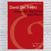 Songs for Baritone and Piano (David Del Tredici) (Sheet Music/Songbook)