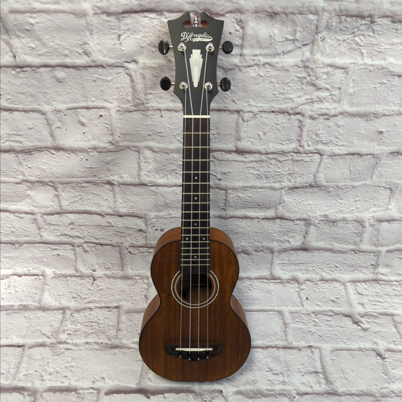 D'Angelico Premier Montauk CS Koa Soprano Ukulele DAUSOP2KOA