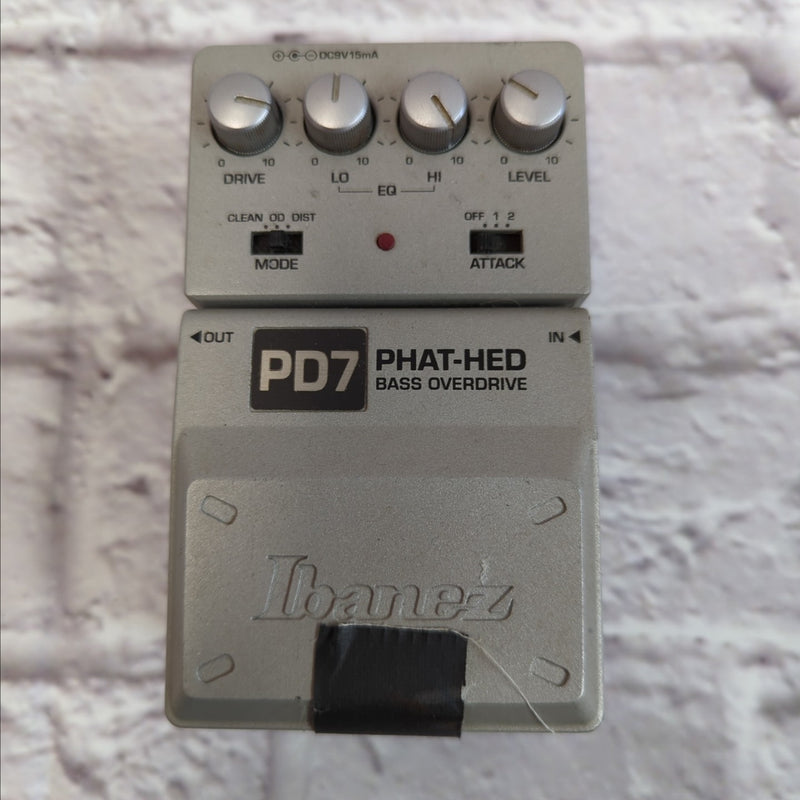 Ibanez PD7 Phat-Hed Bass Overdrive Pedal