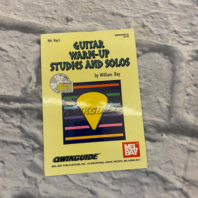 Mel Bay Guitar Warm-Up Studies & Solos Qwikguide