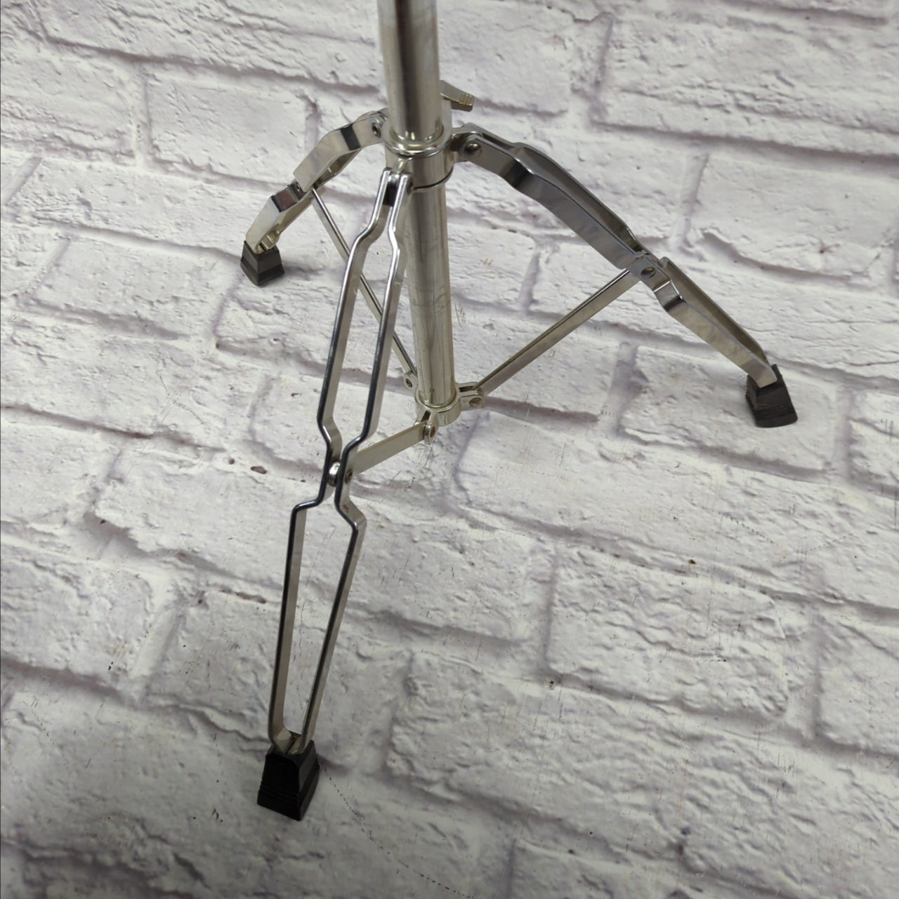 Pearl Heavy Duty Double Braced Long Arm Boom Cymbal Stand with Tilter and Counterweight 1980s Red Label