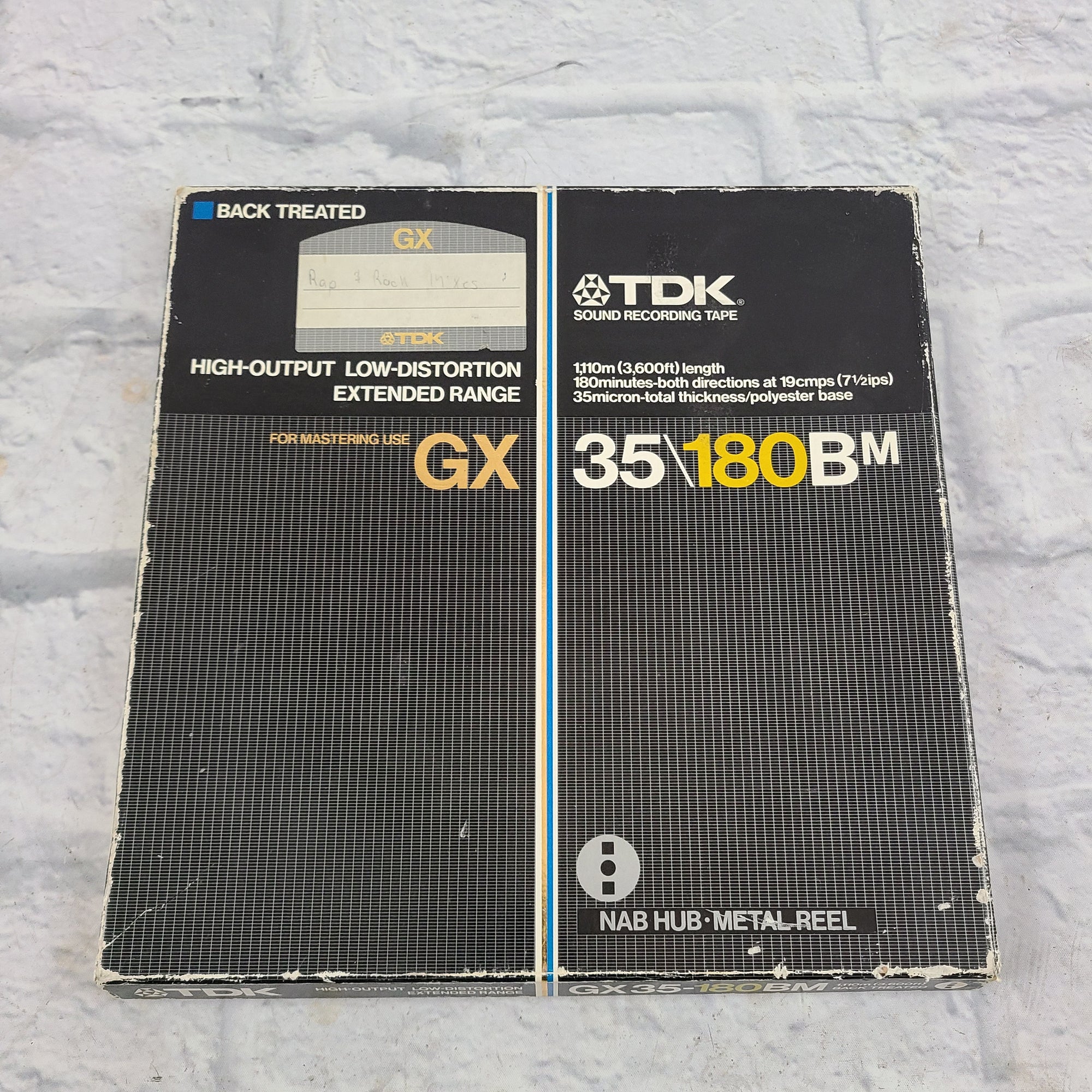 TKD GX 35/180Bm 10" Recording Tape Reel to Reel