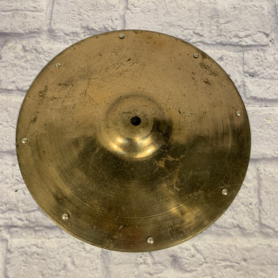Unknown 13in Hi Hat Cymbal w Rivets