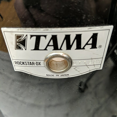 Tama Rockstar DX 4pc MIJ Drum Kit - 22, 16, 12, 10 Black