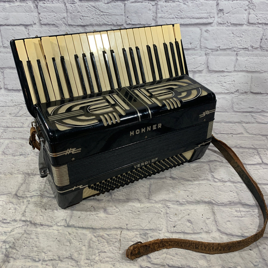 Hohner Verdi III F 120 Bass Accordion FOR PARTS