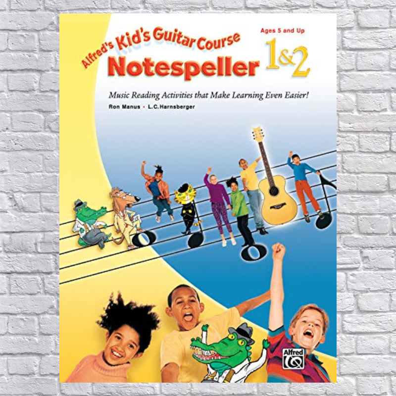 Kid's Guitar Course Notespeller 1 & 2