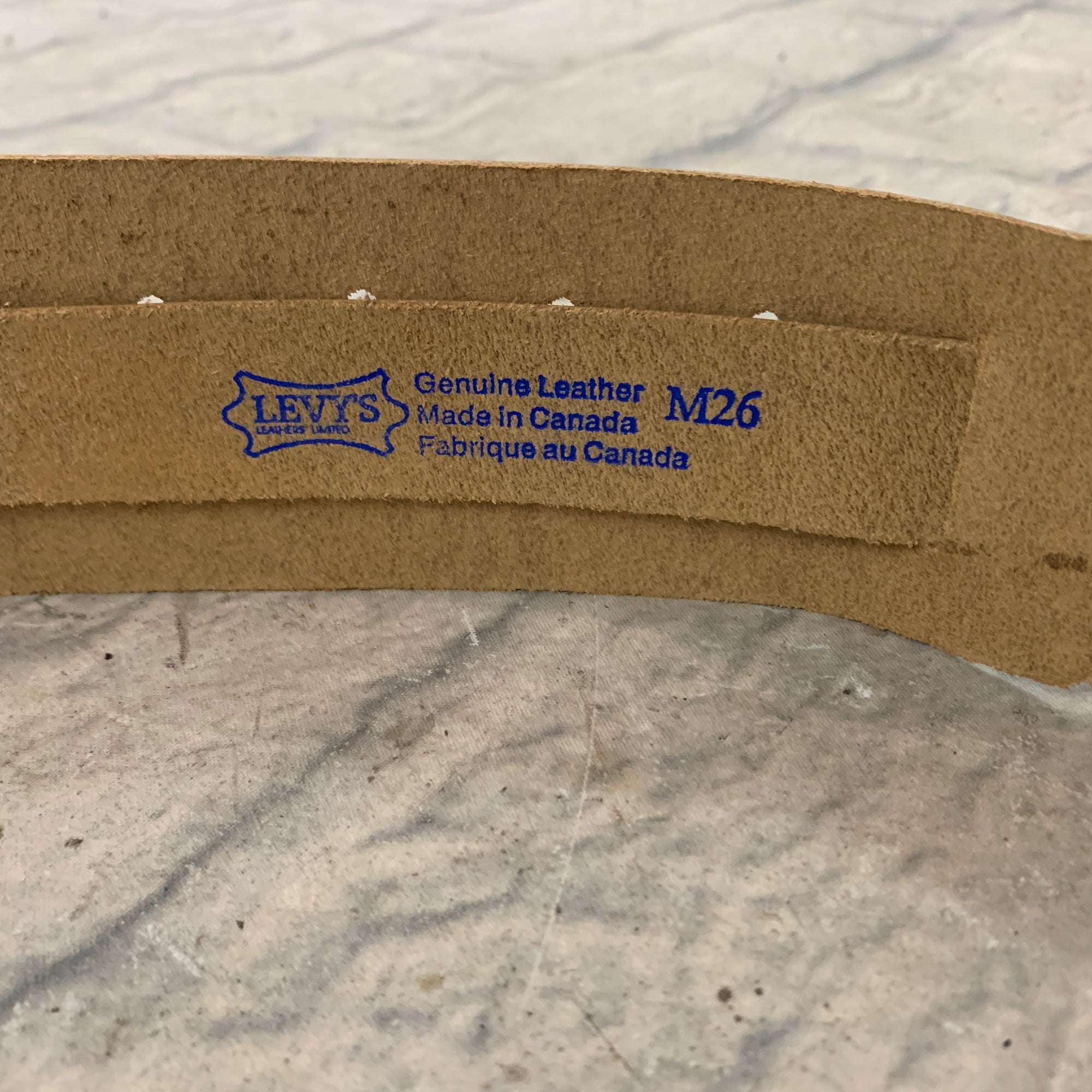 Levy's M26 Strap (Black) (Screenprint Label)