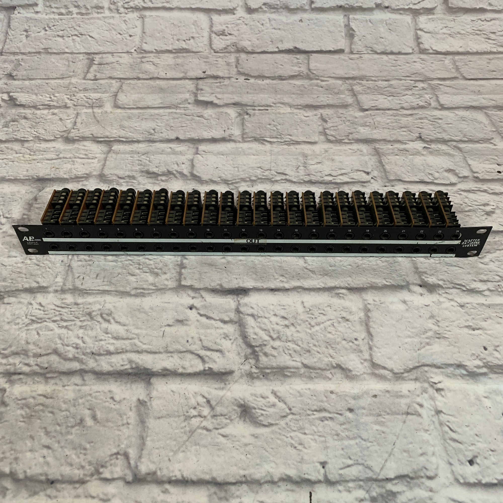 AP Audio 24 Input Patch Bay