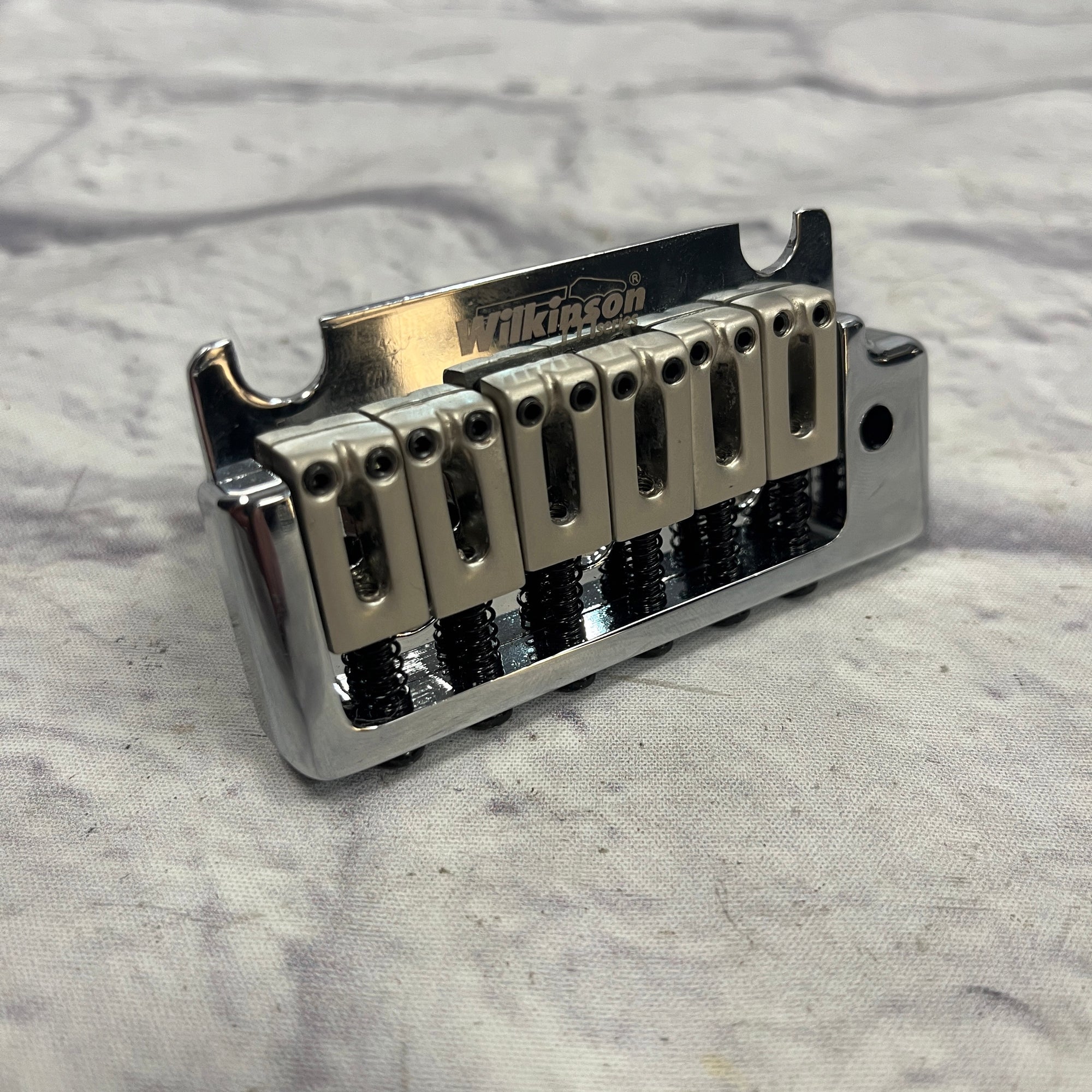 Wilkinson 2-Point Stratocaster Bridge with Heavy Block