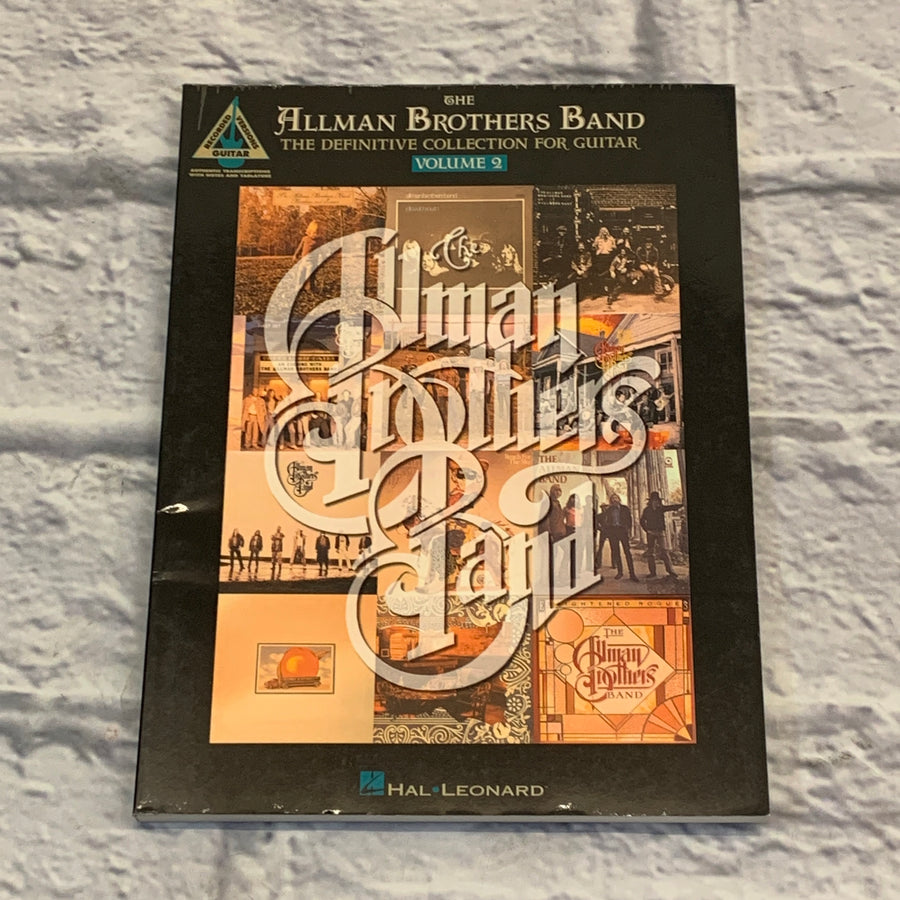 Hal Leonard The Allman Brothers Band: Collection for Guitar Vol. 2 Book