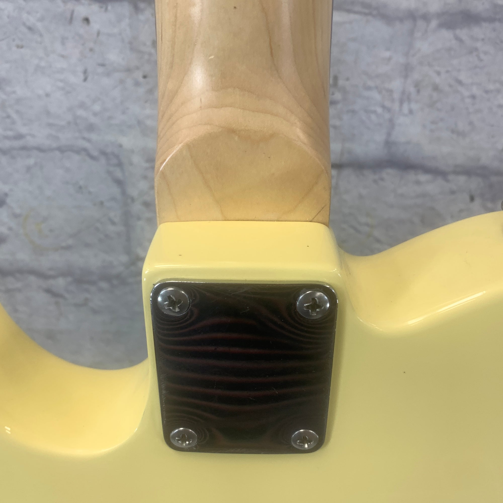 Unknown Partscaster Tele Cream Electric Guitar