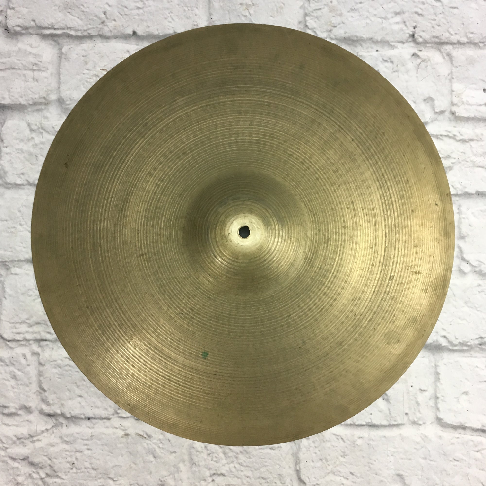 Vintage Zildjian 20 Ride Cymbal