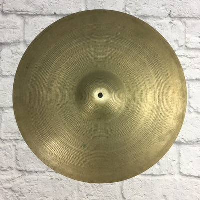 Vintage Zildjian 20 Ride Cymbal