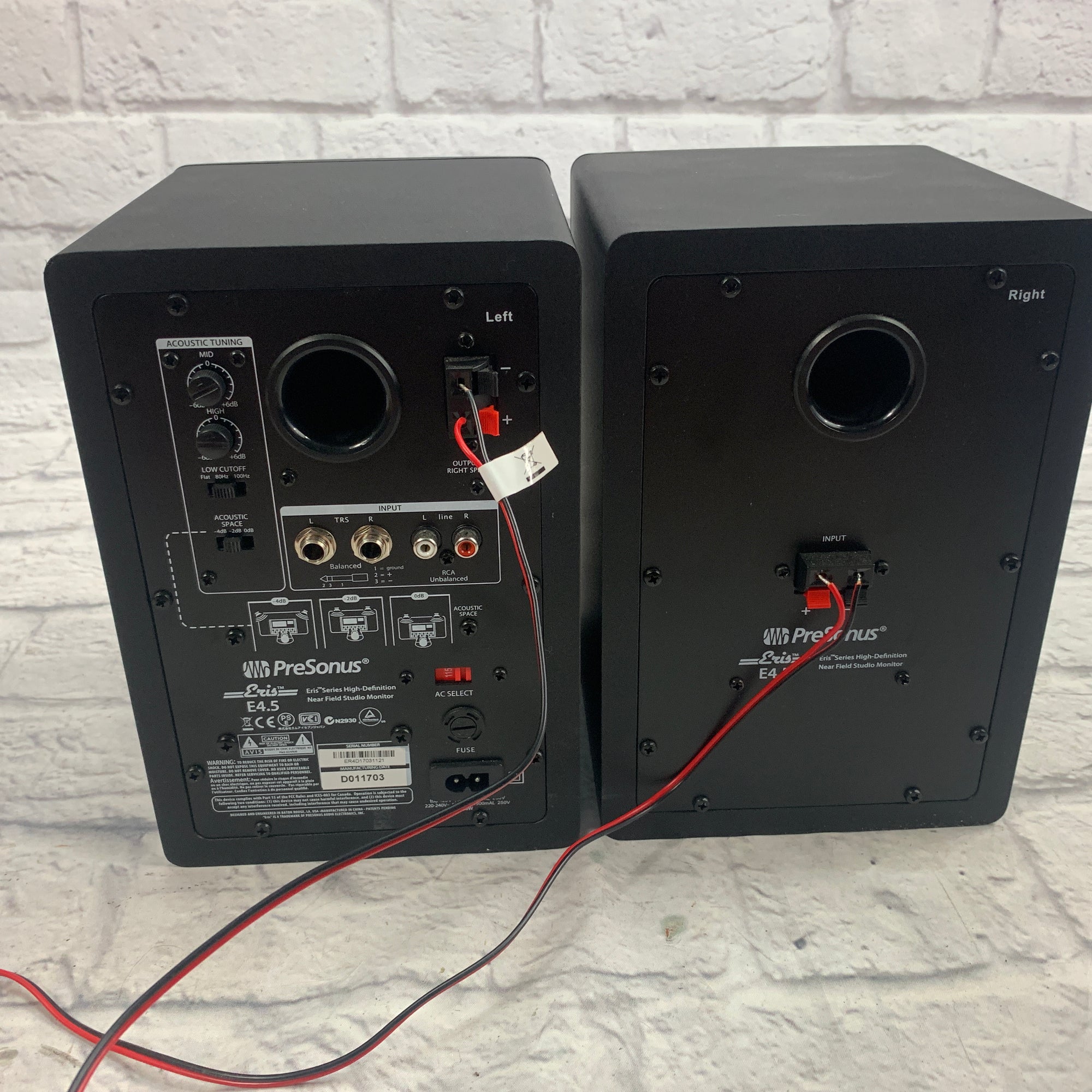 Presonus Eris E4.5 Studio Monitors