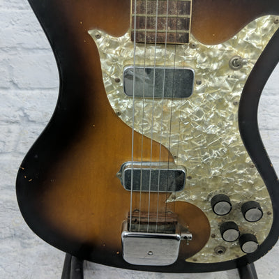 Vintage 1960s Kay Electric Guitar