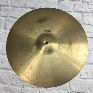 Paiste 22 Ride Cymbal AS IS Keyhole
