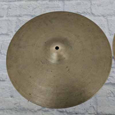 Zildjian Avedis Vintage 1960's 15" Hi Hats (Damaged)