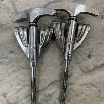 WFL Ludwig Bass Claw and Tension Rod Set of 13 Drum Part Vintage