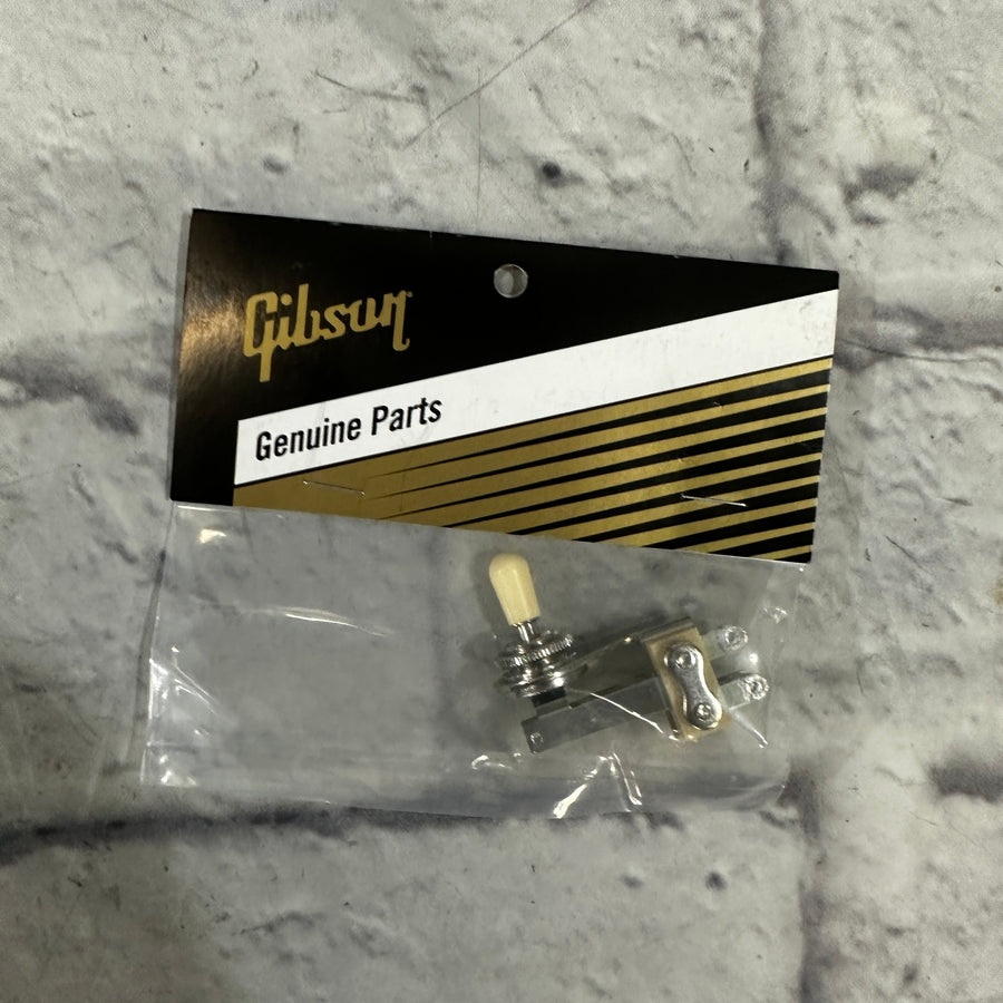 Gibson L-Type Toggle Switch with Creme Cap Parts