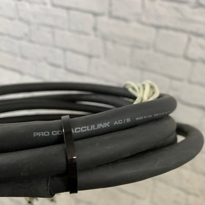 Proco Acculink AC8 1/4" to RCA 8-Channel Recording Snake