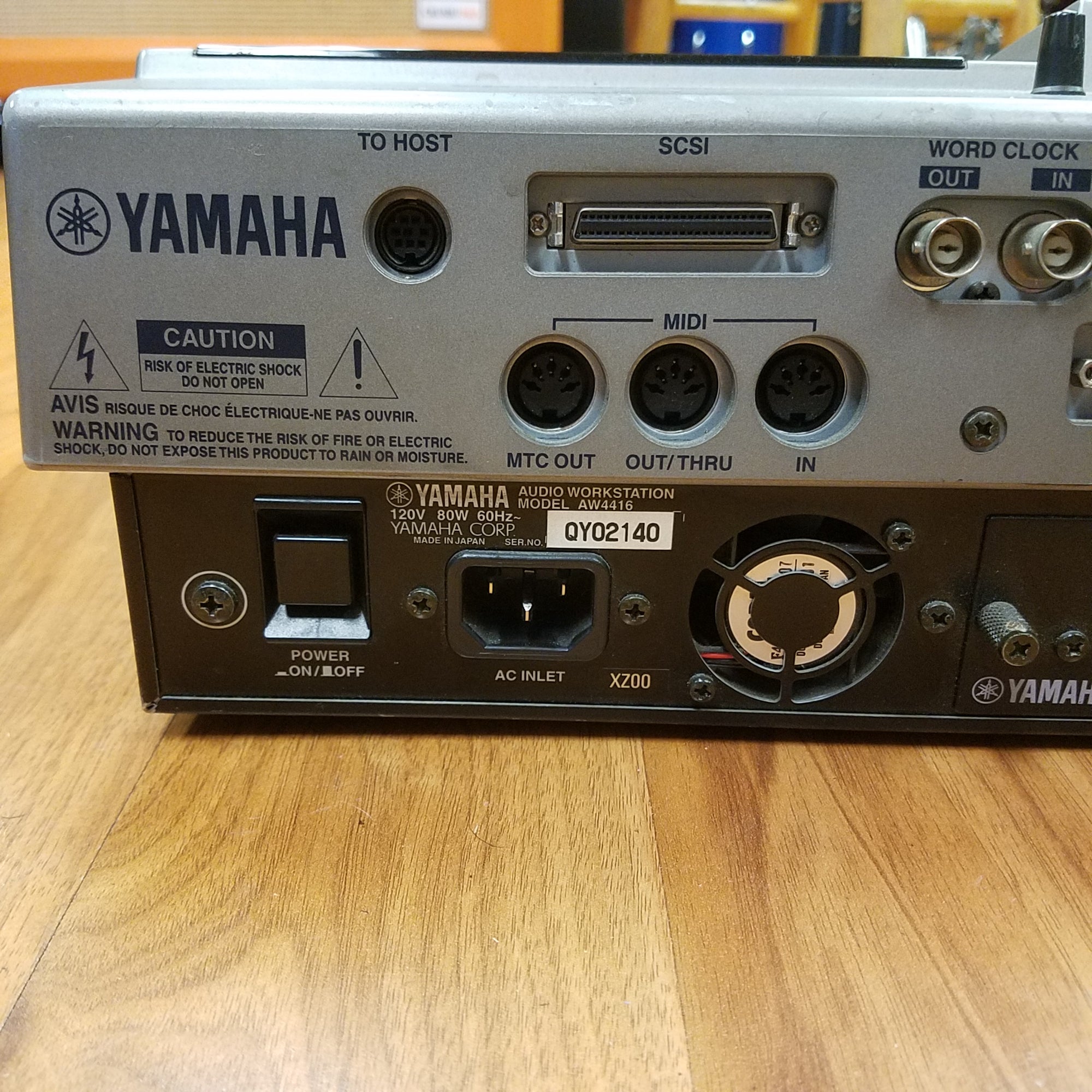 Yamaha AW4416 Professional Audio Workstation 16-Track Digital Recorder -  Evolution Music