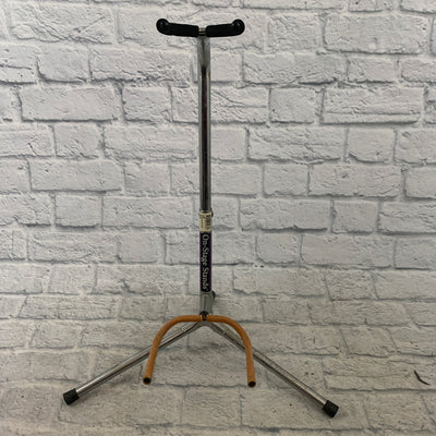 OnStage Chrome Guitar Stand