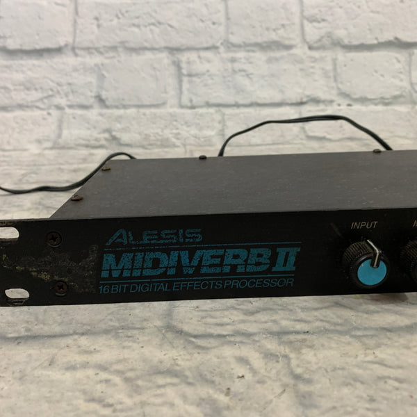 Alesis Reverb Rack Alesis MIDIVerb II Rack Reverb Unit - Evolution Music