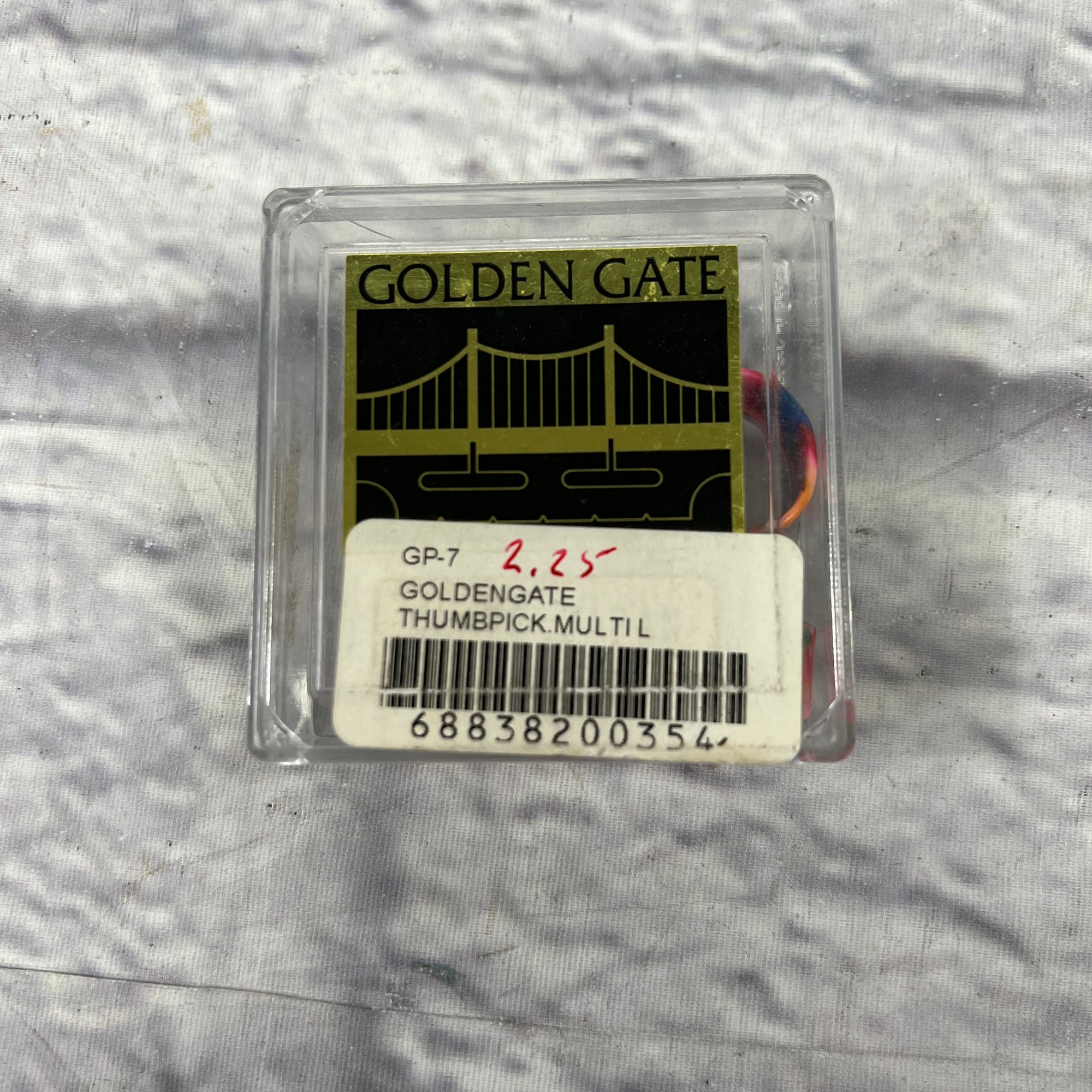 Golden Gate Multicolor Thumbpick 5 Pack