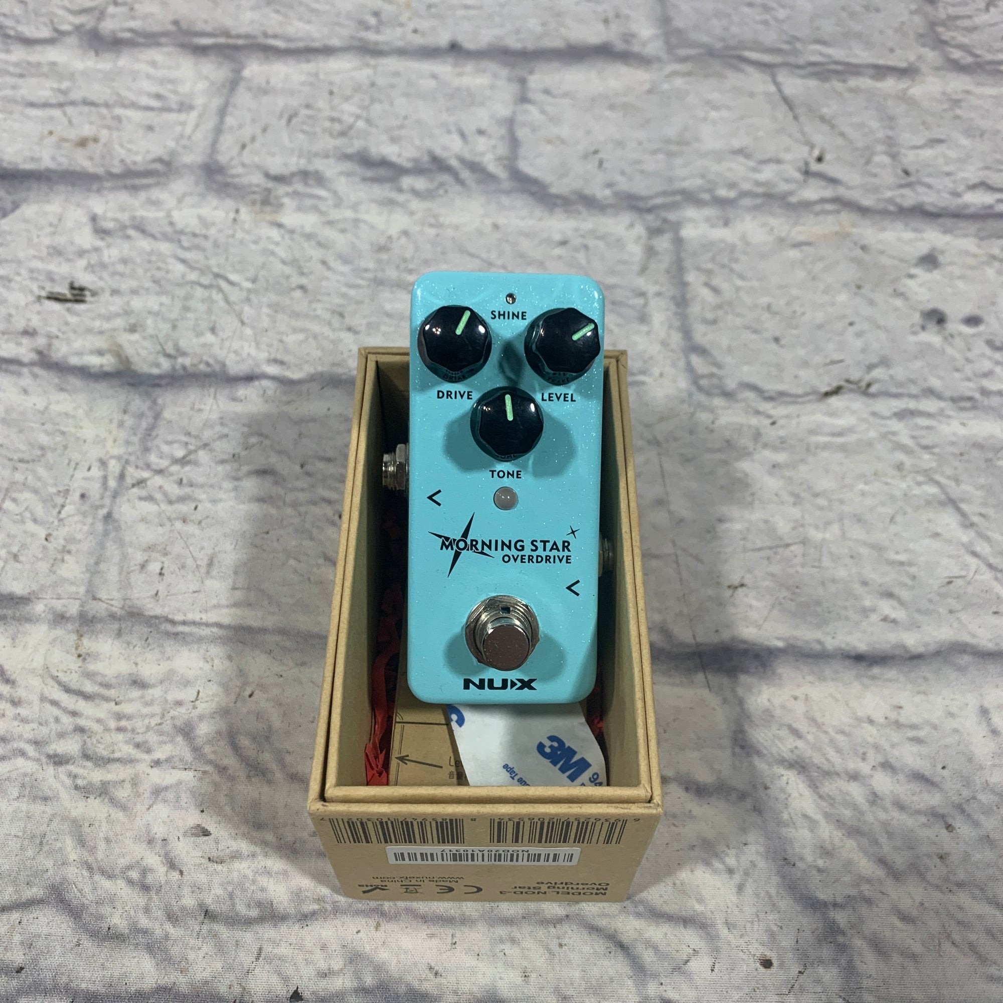 NuX NOD-3 Morning Star Blues Overdrive Mini Pedal