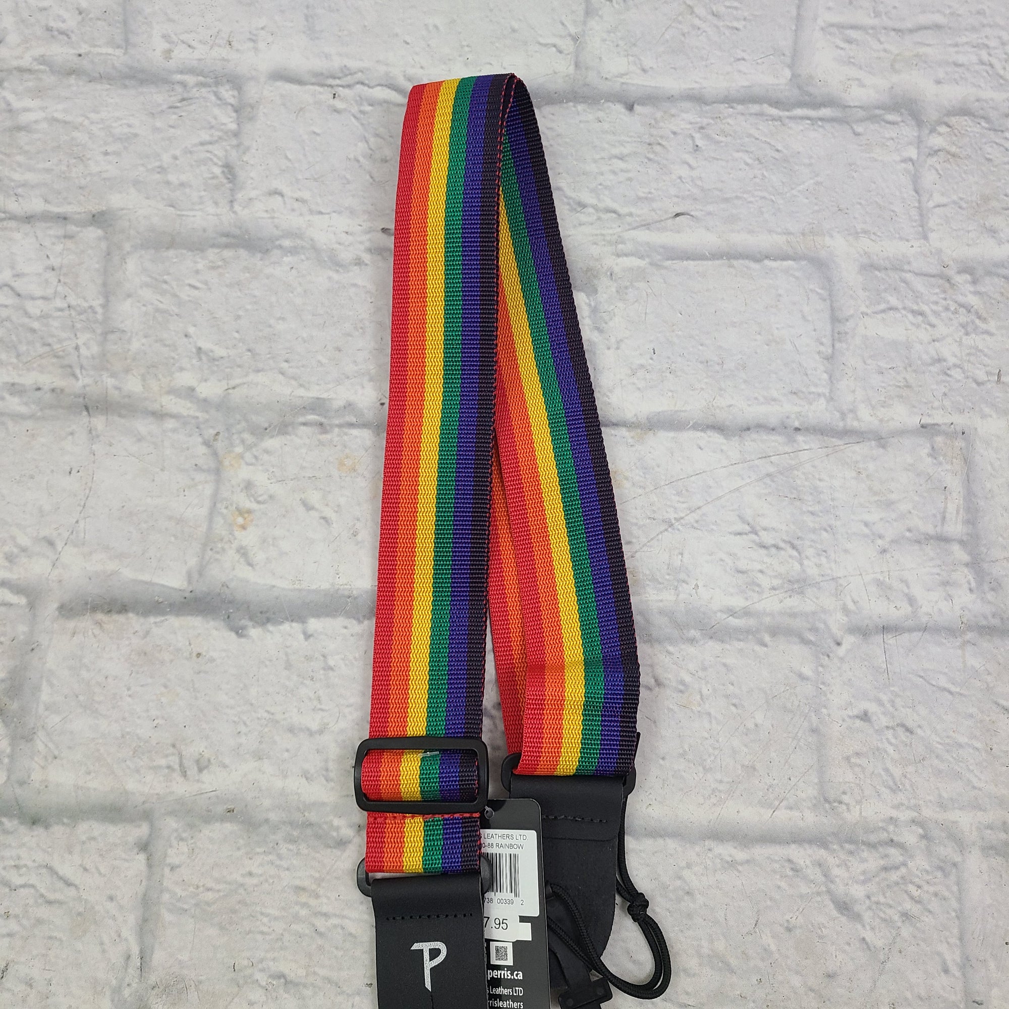 Perri's Leathers NWS-20 Rainbow Guitar Strap