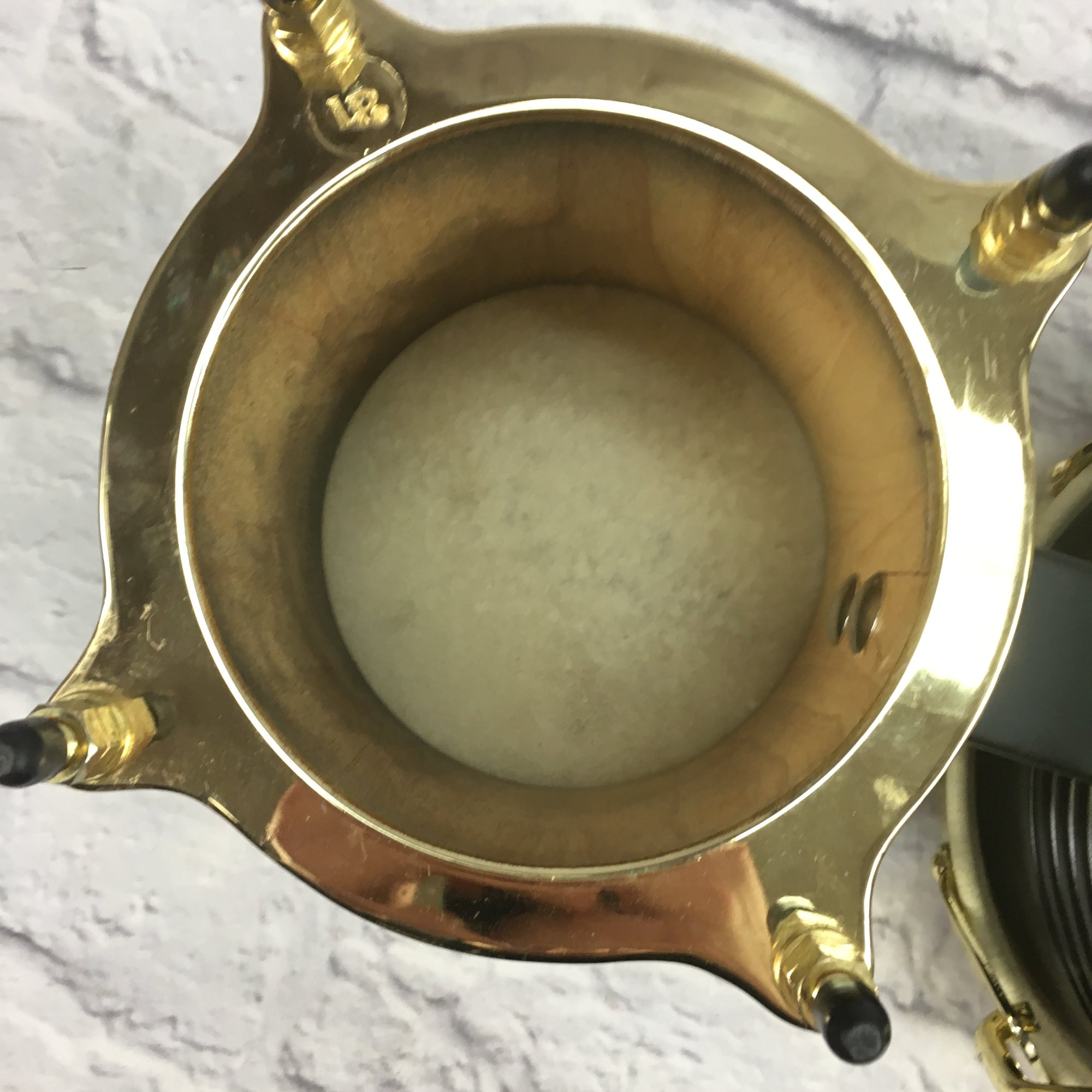 Latin Percussion Black Gold Bongos As Is