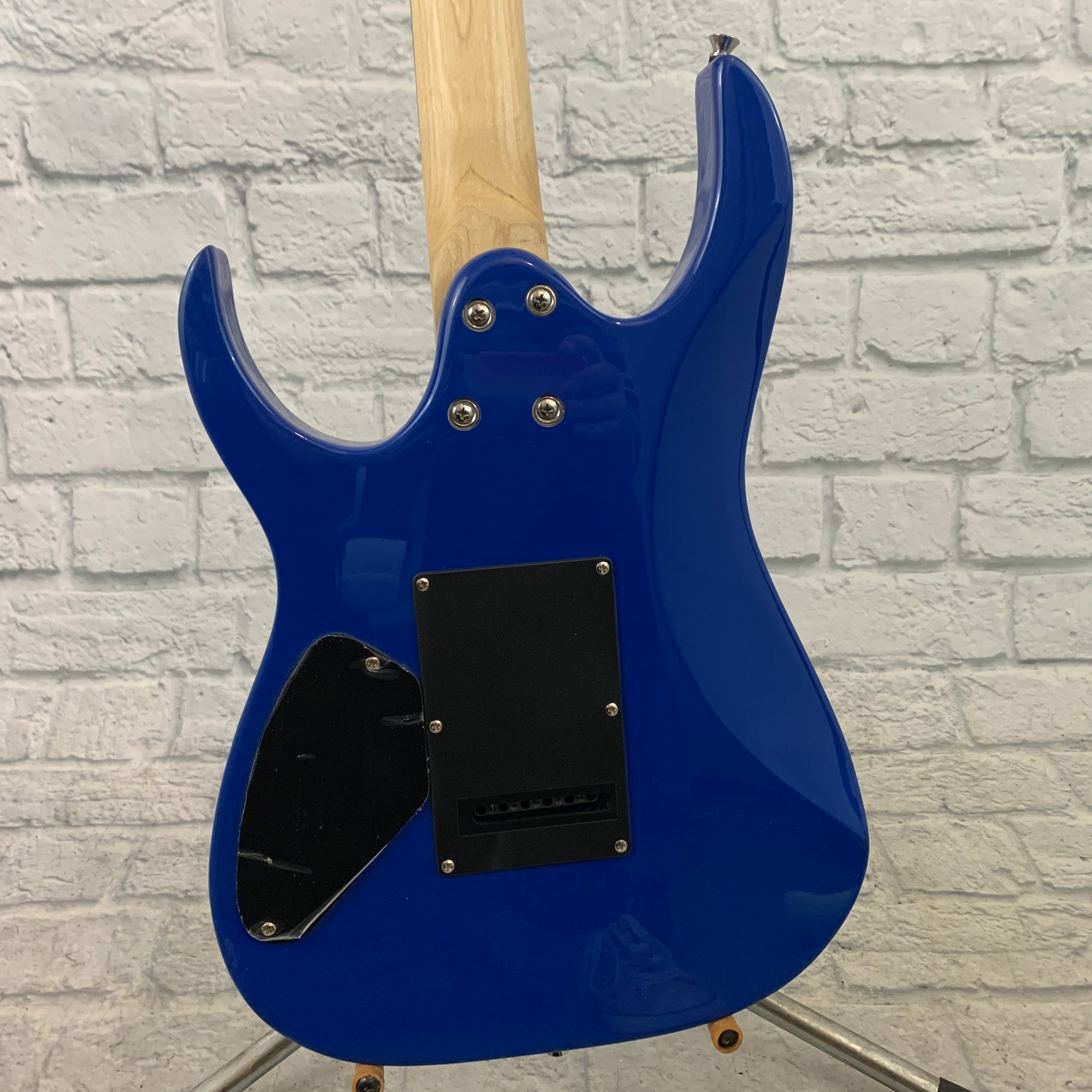 Unknown HSH Super Strat Electric Guitar Blue - Evolution Music