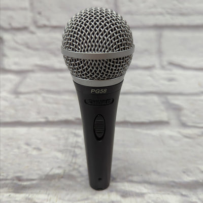 Shure PG58 Dynamic Microphone