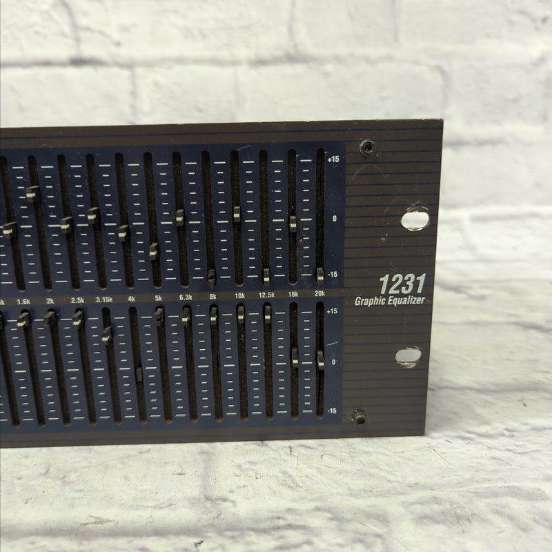 Equalizer Rack DBX 1231 Graphic Equalizer Rack EQ - Evolution Music