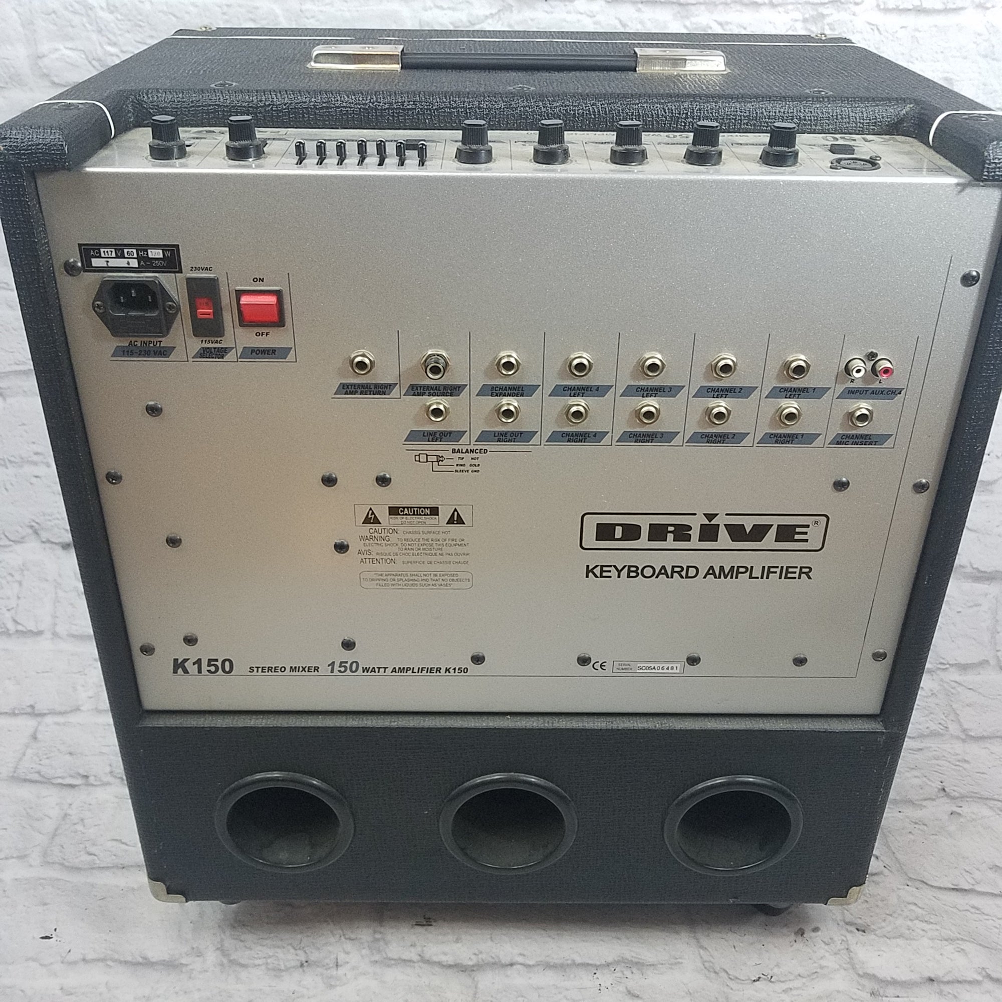 Drive K150 150 Watt Keyboard Amp