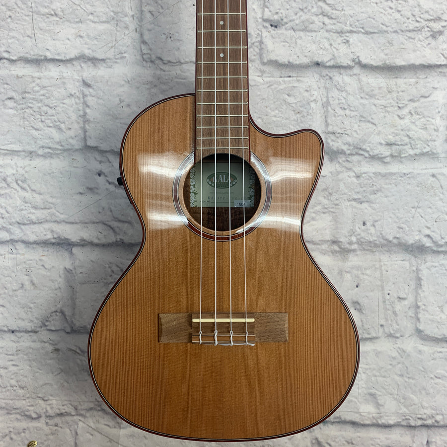 Kala KA-ATP-CTG-CE Cedar Top Tenor Ukulele