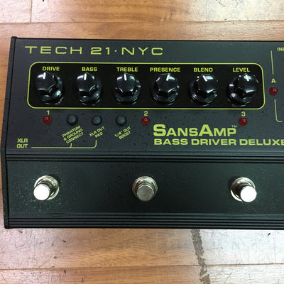 Tech 21 Sansamp Bass Driver Deluxe