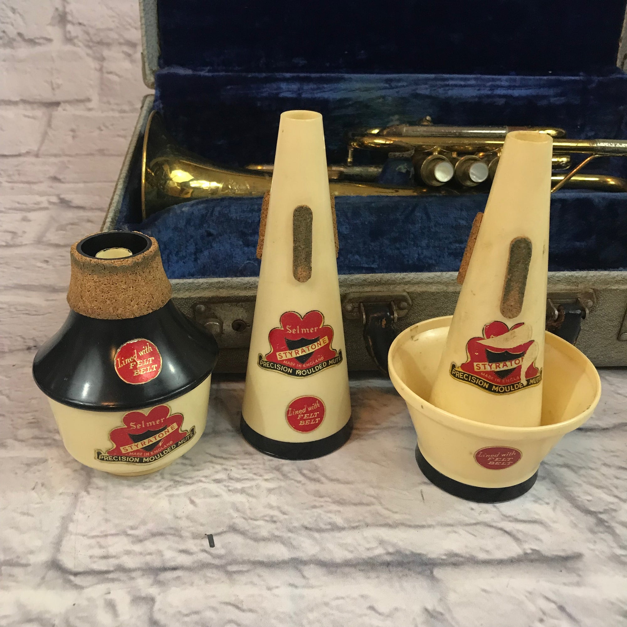 Besson Stratford Cornet with Case and 2 Mouth Pieces