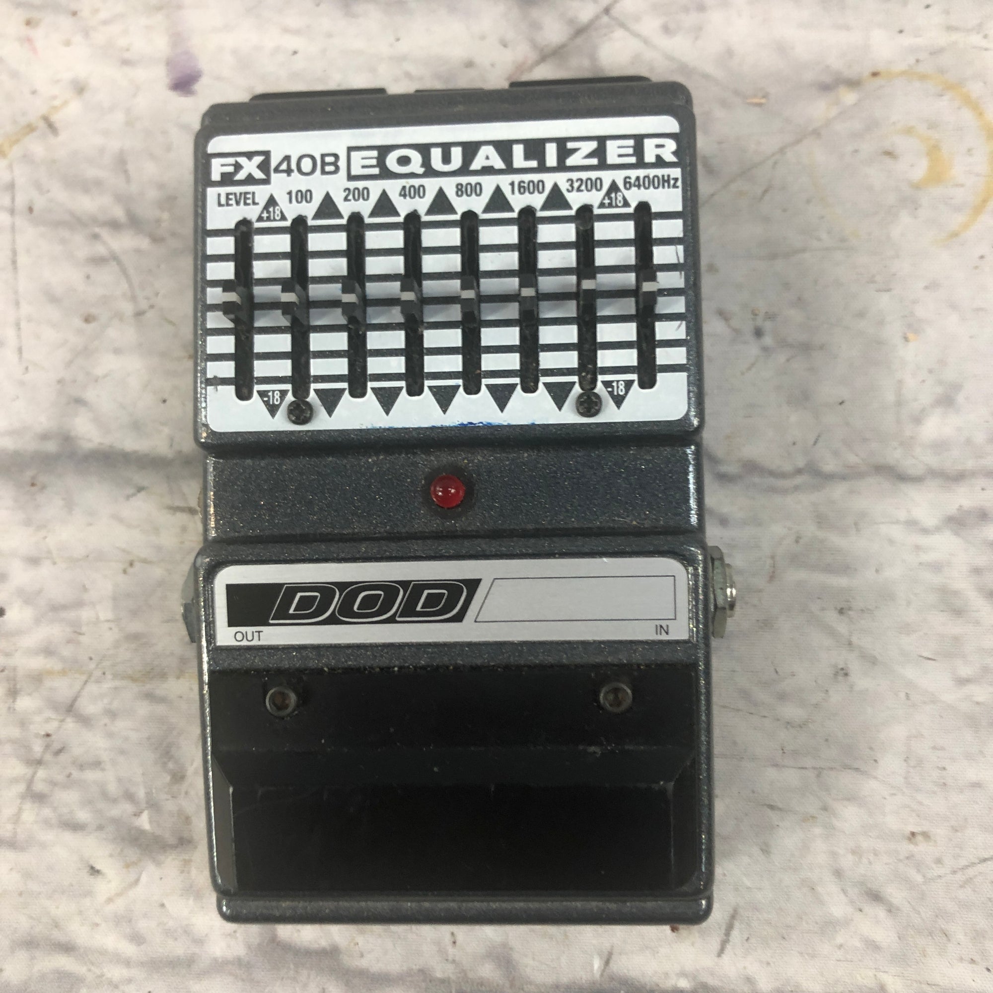 dod equalizer pedal DOD 40B Equalizer EQ Pedal