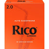 Rico Alto Saxophone Reeds 2.0 - Box of 10