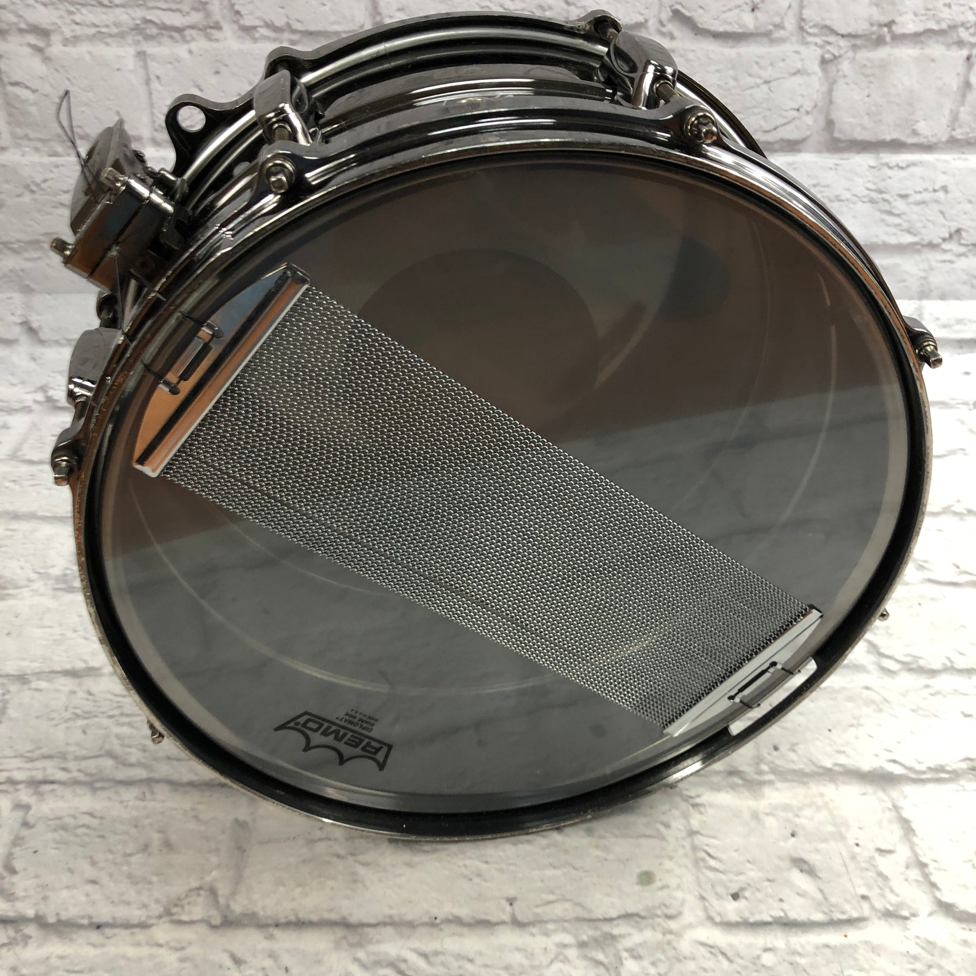 Tama Metalworks Nickel-Plated 14in Black Steel Snare Drum