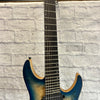 Schecter Reaper 7 String Multiscale Satin Sky Burst