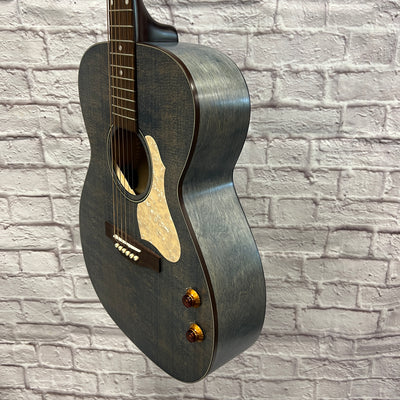 Art & Lutherie Legacy Denim Blue Q Discrete Acoustic Guitar