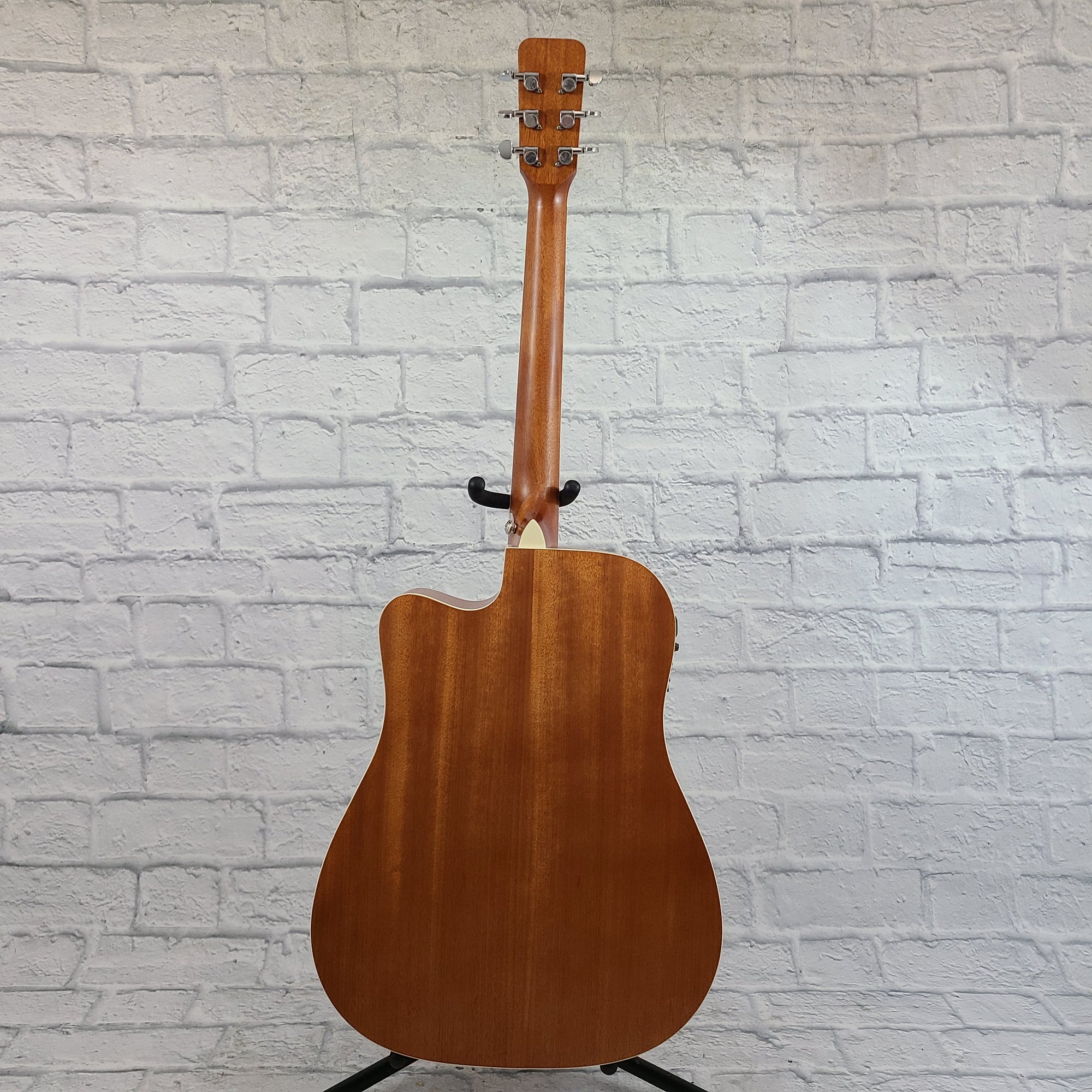 Nashville Guitar Works D10CEEB Dreadnought Cutaway Acoustic Electric Guitar - Edgeburst