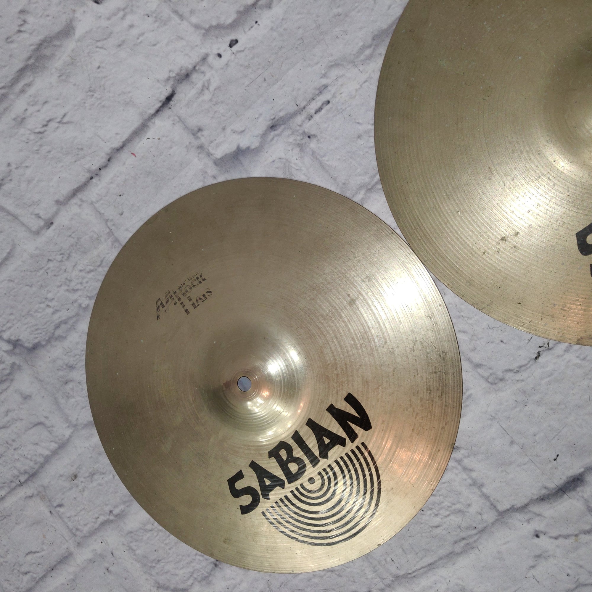 Sabian AA Rock 14 Hi Hat Cymbal Pair