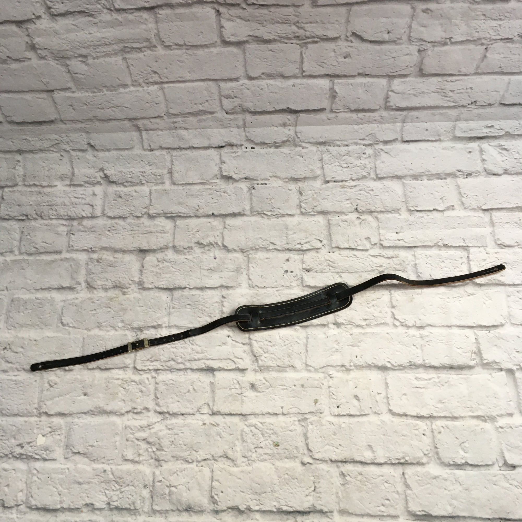 Vintage Fender Leather Rockabilly Guitar Strap