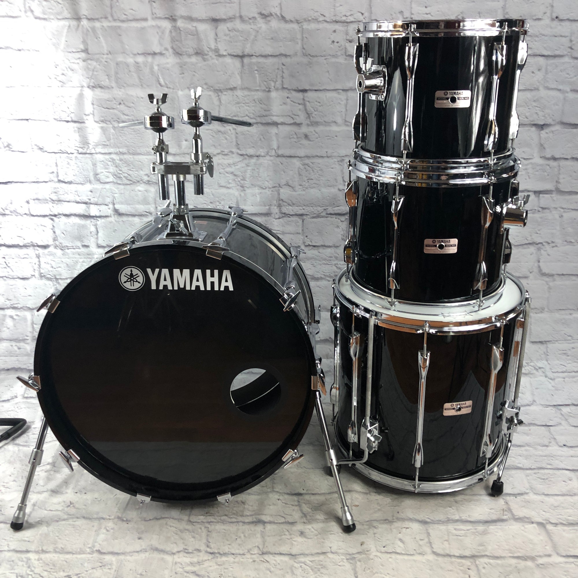 Yamaha Recording Custom pc Kit 1980s Piano Black - Evolution Music