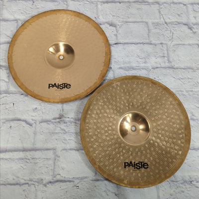 Paiste 502 Bronze 14 Hi Hat Cymbal Pair