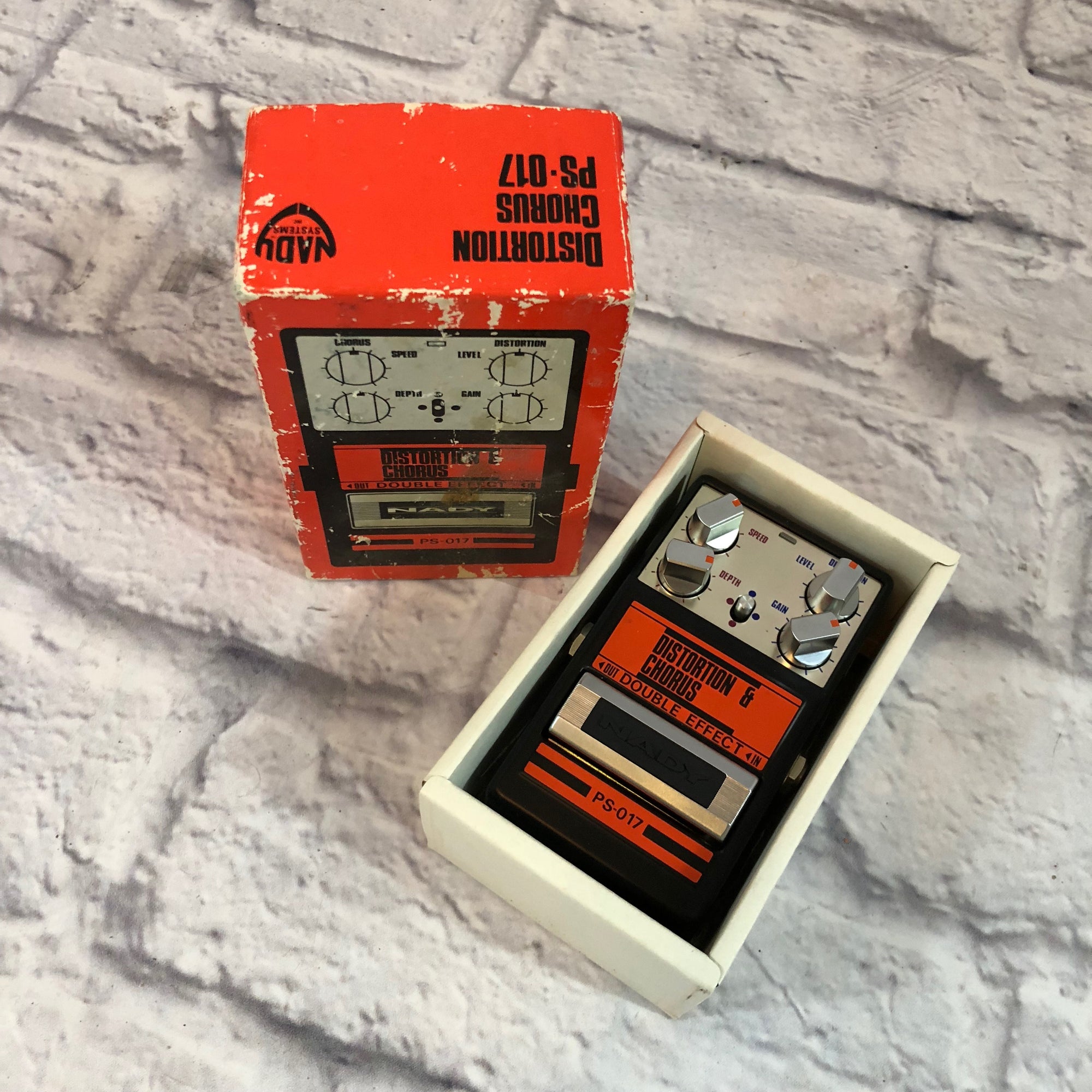 Nady Distortion & Chorus Guitar Pedal